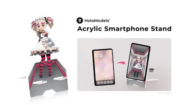 HoloModels Acrylic Smartphone Stand