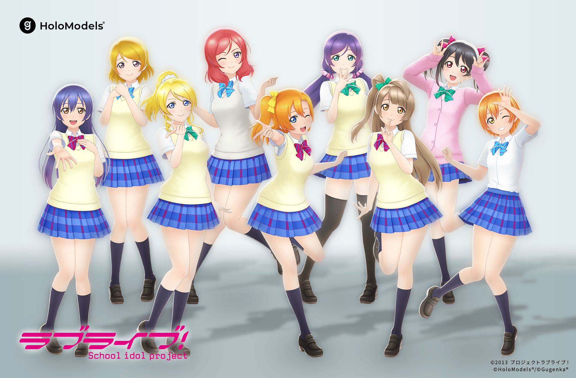 【匿名発送】ラブライブ！ 国立音ノ木坂学院制服Mサイズ ラブライブ！』μʼs「国立音ノ木坂学院 夏制服」のホロモデルが登場