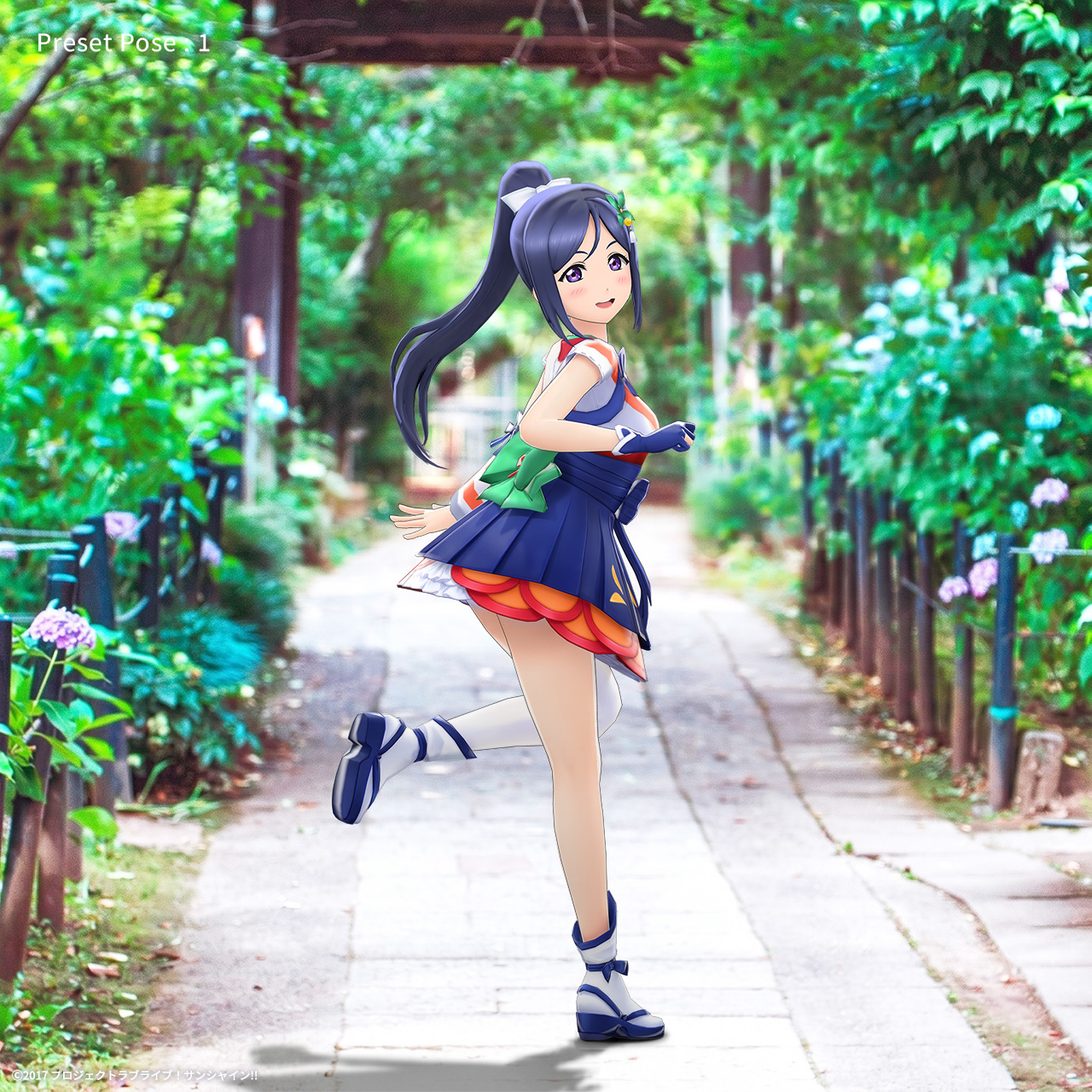 松浦 果南 （「未熟DREAMER」衣装）ホロモデル本体 『ラブライブ