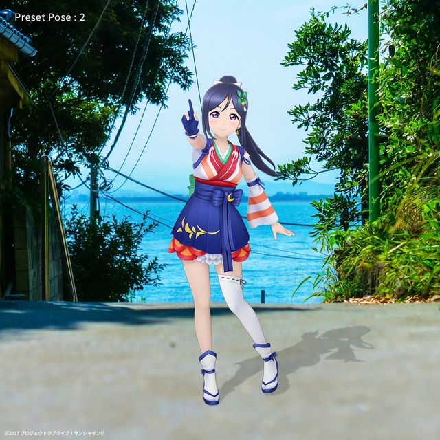松浦 果南 （「未熟DREAMER」衣装）ホロモデル本体 『ラブライブ