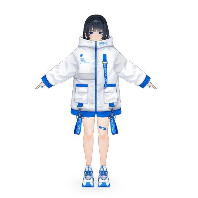 壱色 青藍 for MakeAvatar_1