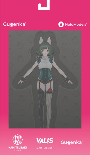 ホロモデル | アニメ公式キャラクター世界最大数のXR (AR / VR