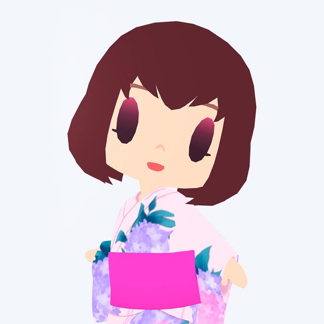 Yukata Costume Pink ver. (Chibiketai)_0