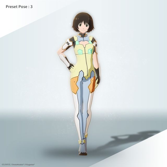 カミナギ・リョーコ ホロモデル本体 『ゼーガペインSTA』_3