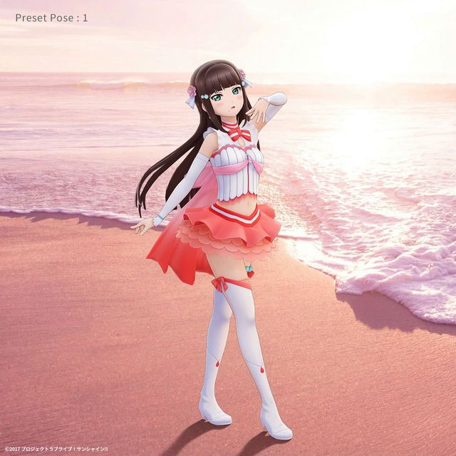 黒澤 ダイヤ （「恋になりたいAQUARIUM」衣装） ホロモデル本体 『ラブ