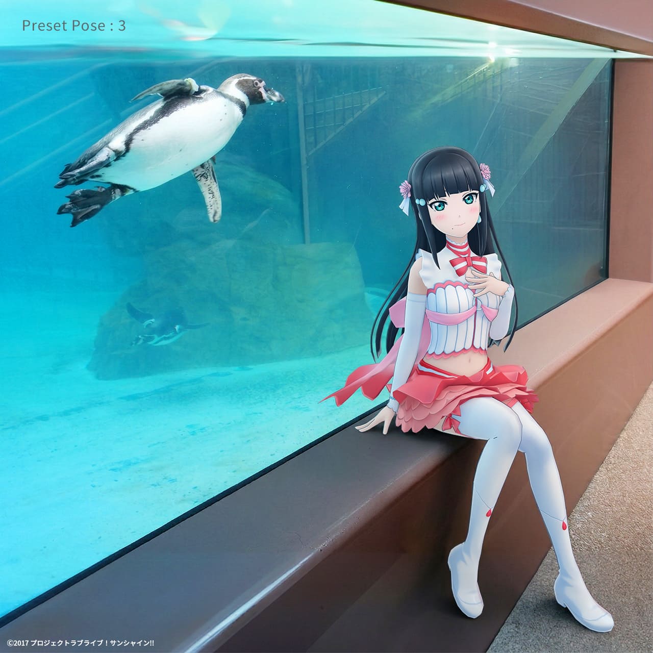 黒澤 ダイヤ （「恋になりたいAQUARIUM」衣装） ホロモデル本体 『ラブ