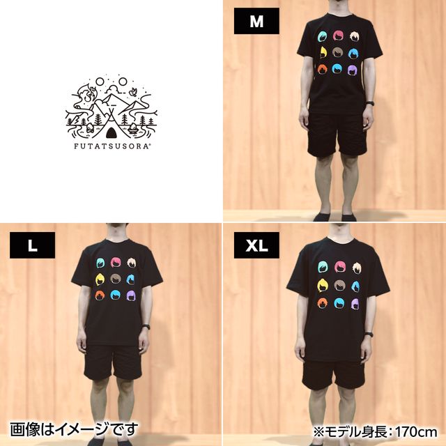 [Gugenka Original] ChibiKetai Hair T-Shirt Size: XL_3