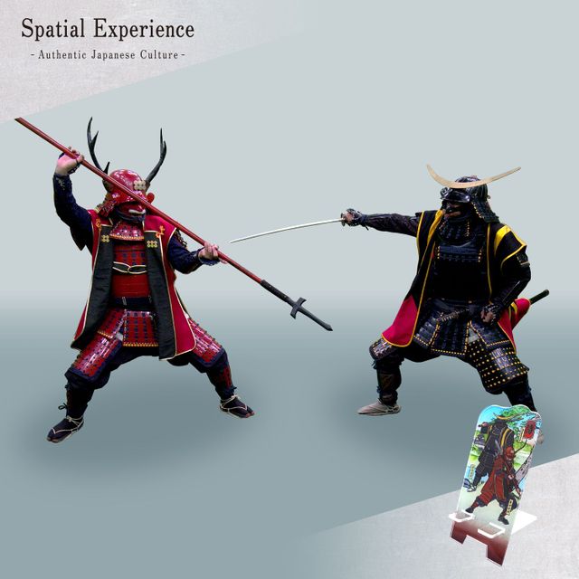 ARアクリルスマホスタンド(侍:真田幸村/伊達政宗)_1