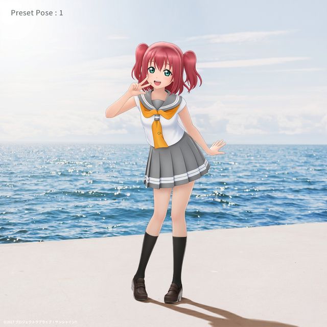 黒澤 ルビィ （浦の星女学院 夏制服）ホロモデル本体『ラブライブ