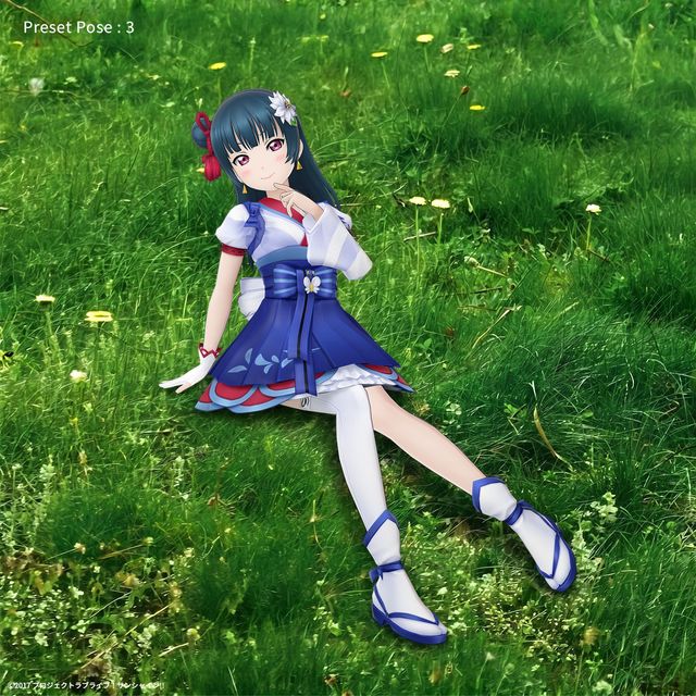 津島 善子 （「未熟DREAMER」衣装）ホロモデル本体 『ラブライブ