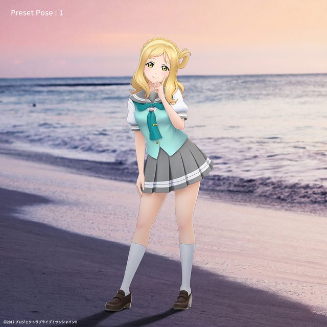小原 鞠莉 （浦の星女学院 夏制服）ホロモデル本体 『ラブライブ