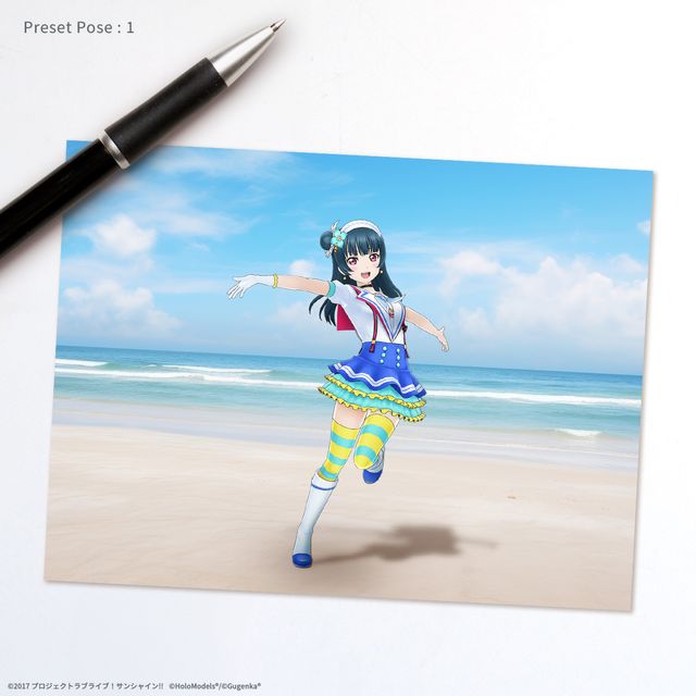 津島 善子 （「青空Jumping Heart」衣装）ホロモデル本体 『ラブライブ