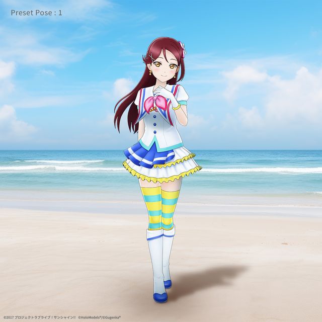 桜内 梨子（「青空Jumping Heart」衣装）ホロモデル本体 『ラブライブ