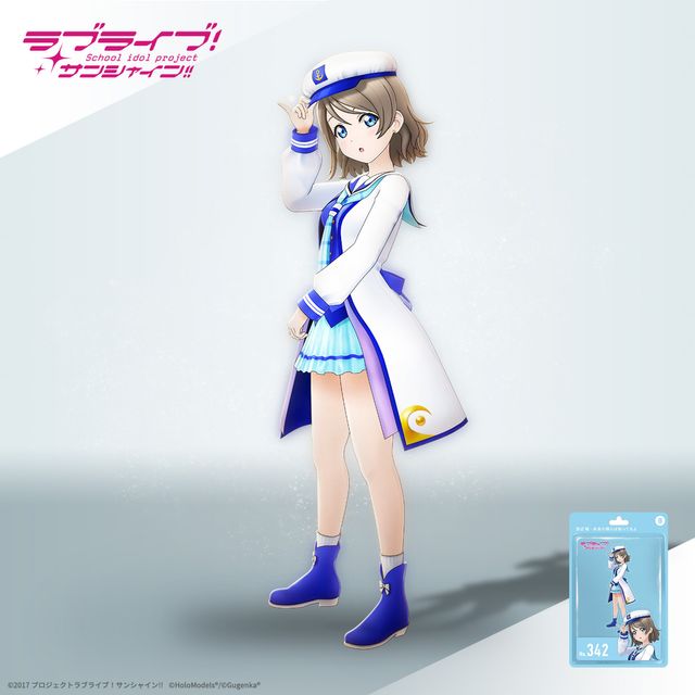 ラブライブ！サンシャイン‼︎ 5周年展示会 アートボード F6 「渡辺曜」 ラブライブ サンシャイン Aqours 渡辺曜 展示会 アートボード