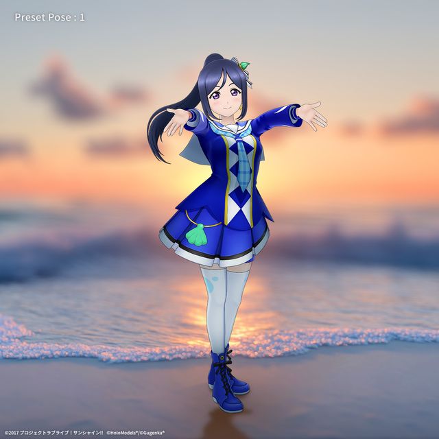 松浦 果南（「未来の僕らは知ってるよ」衣装）ホロモデル本体