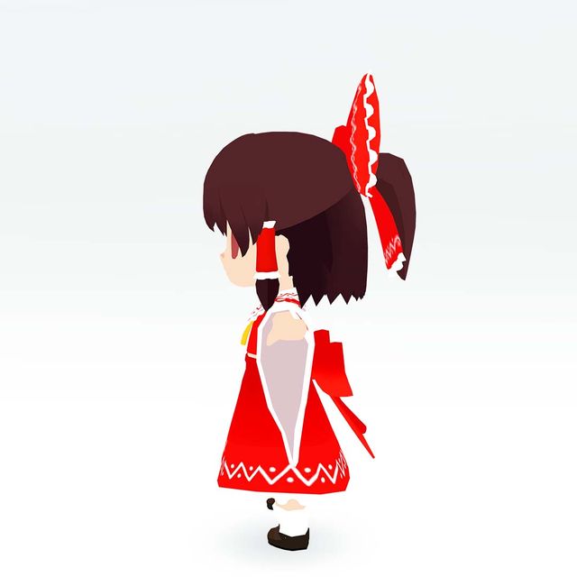 Hakurei Reimu  Nari-Kiri Costume Set(Chibiketai)_2