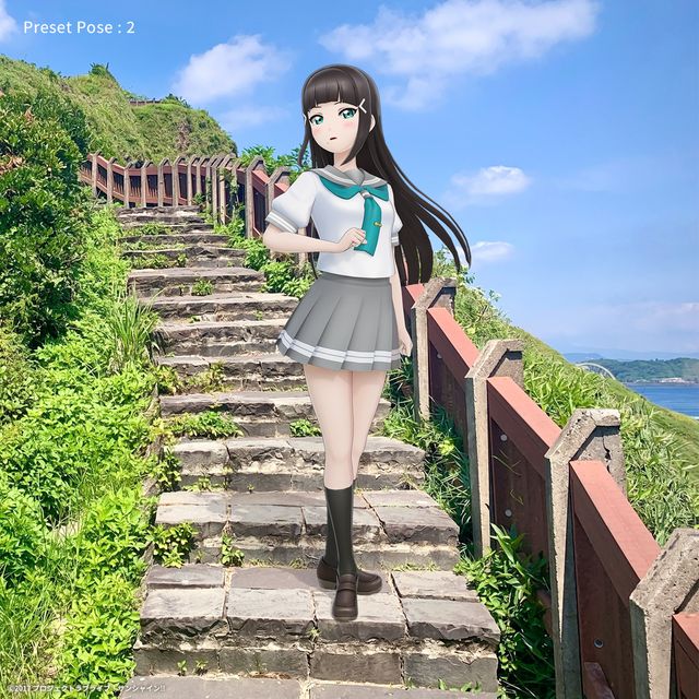 黒澤 ダイヤ （浦の星女学院 夏制服）ホロモデル本体 『ラブライブ