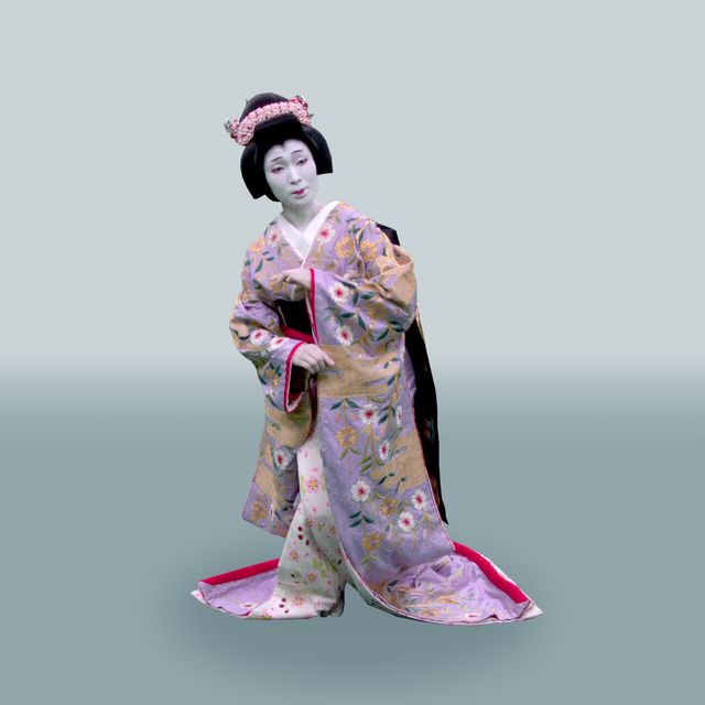 AR 日本舞踊(驚き)ver.