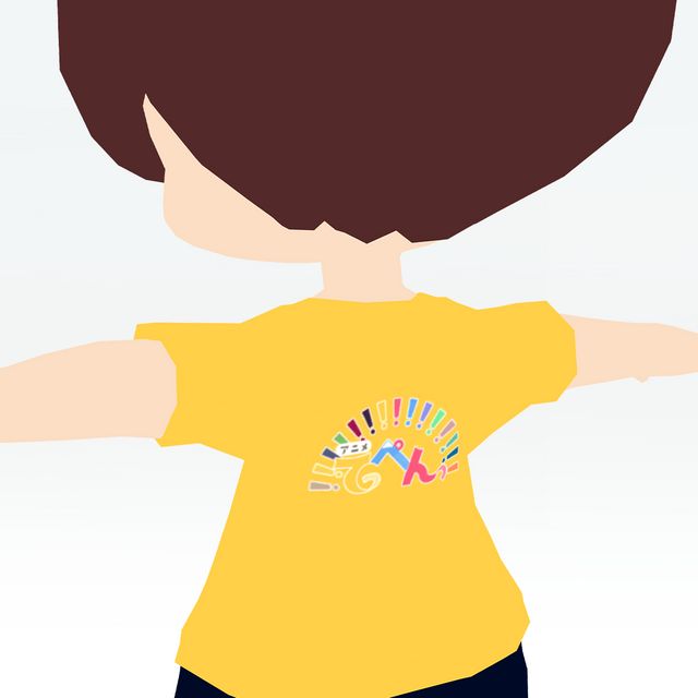"TEPPEN" Logo T-shirt Costume Yellow ver. (ChibiKetai)_5