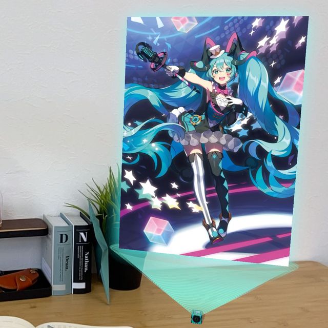 Hatsune Miku 'Magical Mirai 2019' illustration holoposter