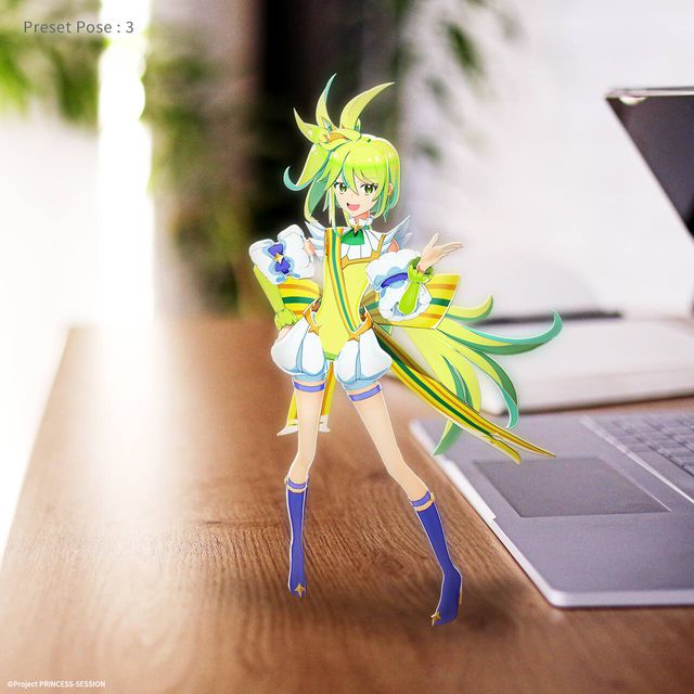 プリンセス・ミーティア ホロモデル本体 『プリンセッション