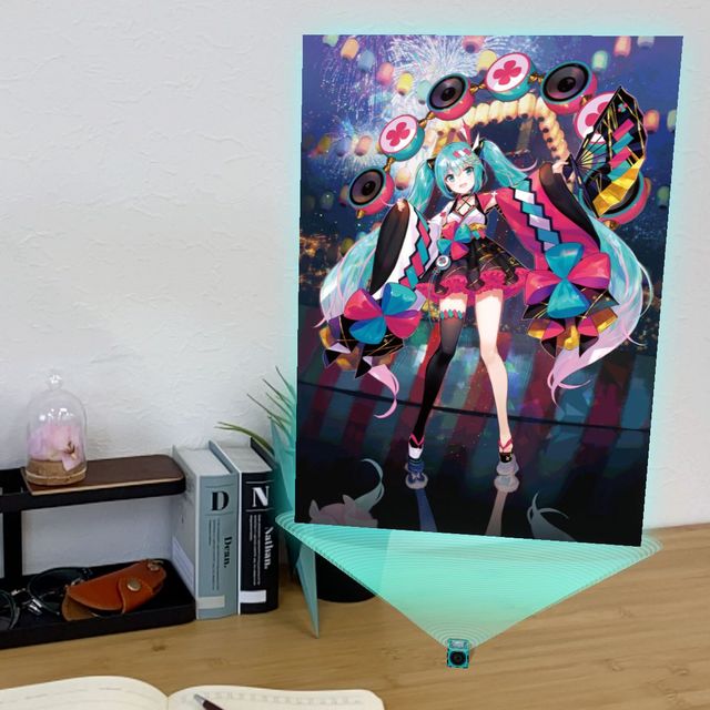 Hatsune Miku 'Magical Mirai 2020' Summer Illustration Holoposter_0