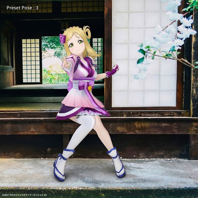 パブミラー 小原鞠莉 Ver. 小原 鞠莉 （「未熟DREAMER」衣装）ホロモデル本体 『ラブライブ