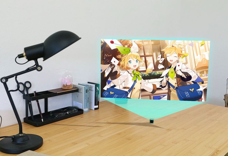 鏡音リン・レン Happy 14th Birthday サブビジュアルホロポスター | X