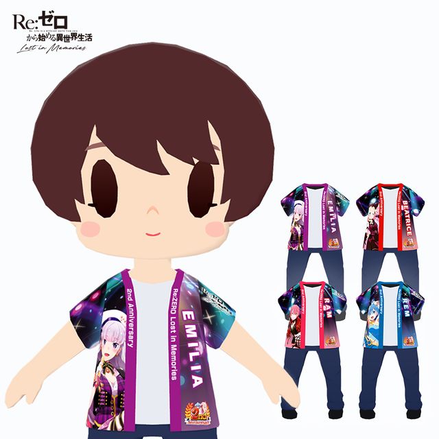 “Re:ZERO –Starting Life in Another World- Lost in Memories” Happi Costume Set (Chibiketai)