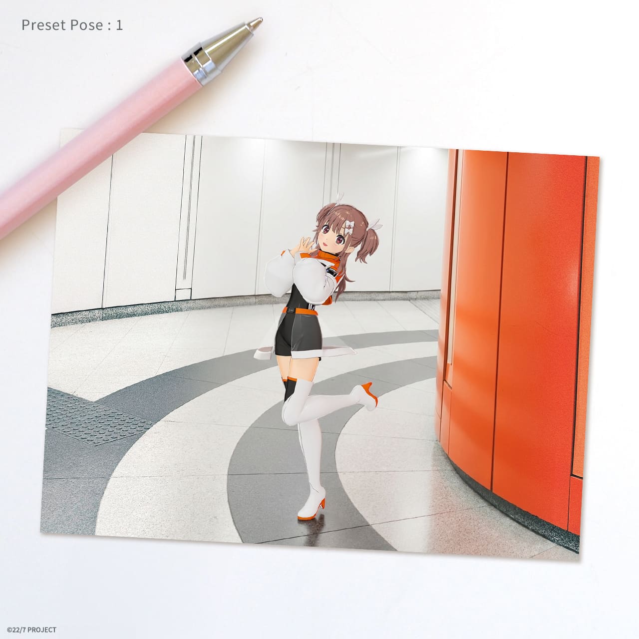 瀬良穂乃花 (Star Travelers衣装) ホロモデル本体 『22/7』 | XMarket