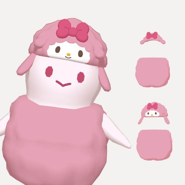 マイメロディ（Mochipoly） | Xマーケット | 世界最大級のXR（AR／VR