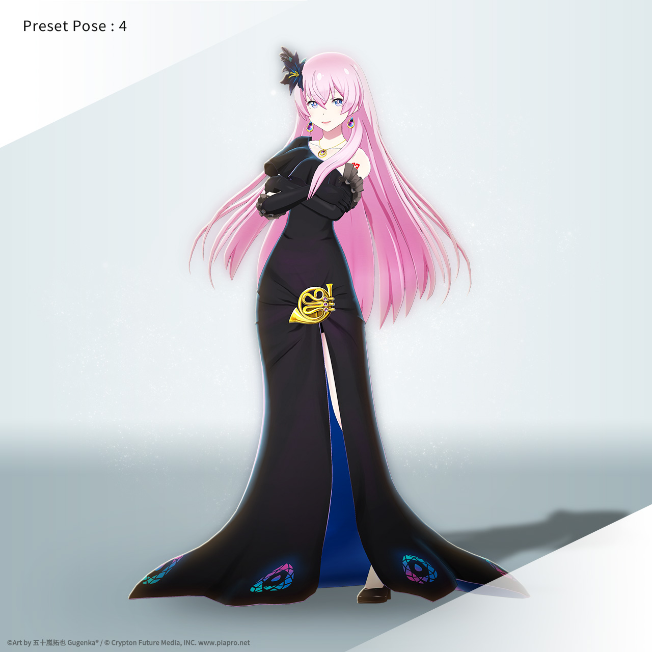 Megurine Luka  -MIKU LAND Diva Dress_4