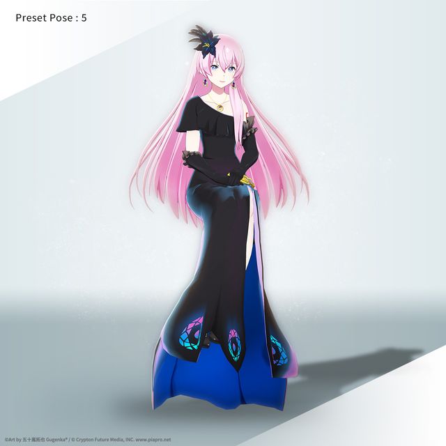 Megurine Luka  -MIKU LAND Diva Dress_5