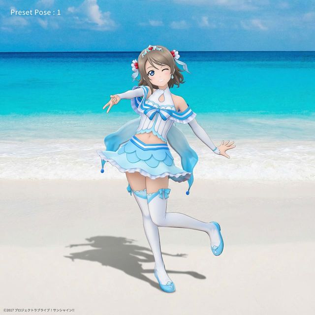 渡辺 曜 （「恋になりたいAQUARIUM」衣装） ホロモデル本体 『ラブ