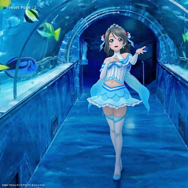 渡辺 曜 （「恋になりたいAQUARIUM」衣装） ホロモデル本体 『ラブ