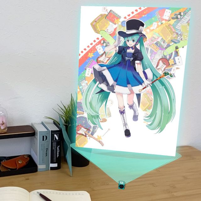 Hatsune Miku 'Magical Mirai 2013' holoposter_0