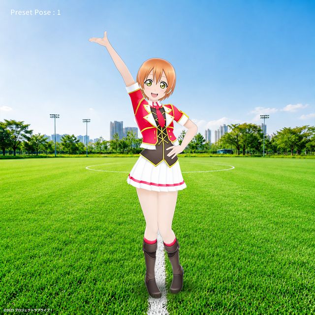 星空凛 各種 星空 凛 （「僕らのLIVE 君とのLIFE」衣装）ホロモデル本体 『ラブ