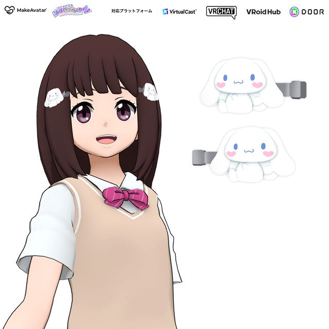 前髪クリップ マイメロディ | Xマーケット | 世界最大級のXR（AR