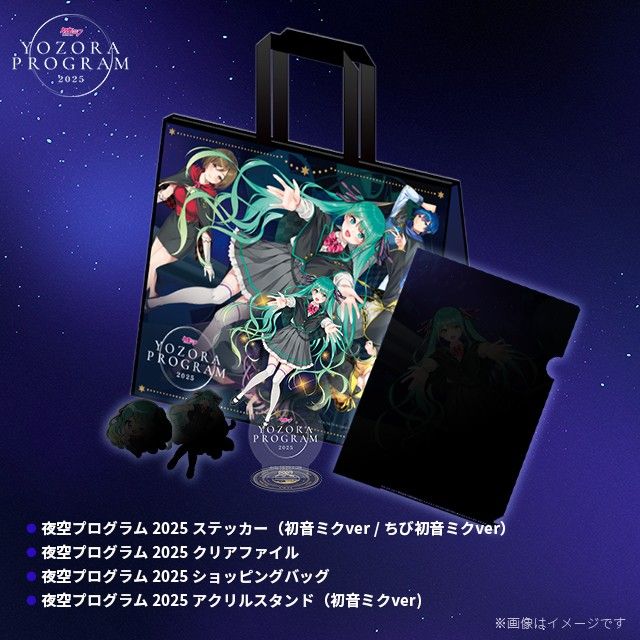 「初音ミク 夜空プログラム 2025 音楽大花火特別配信チケット」 10,000円 プラン_3