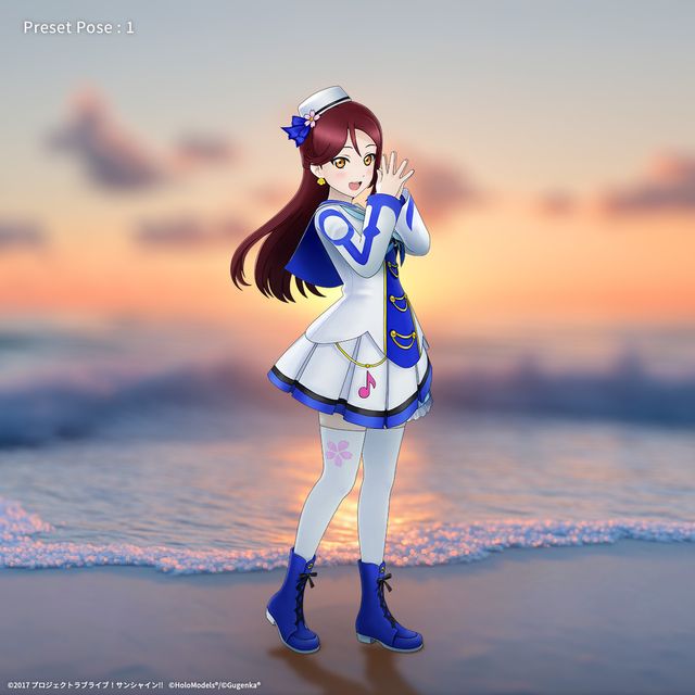 桜内 梨子 （「未来の僕らは知ってるよ」衣装）ホロモデル本体