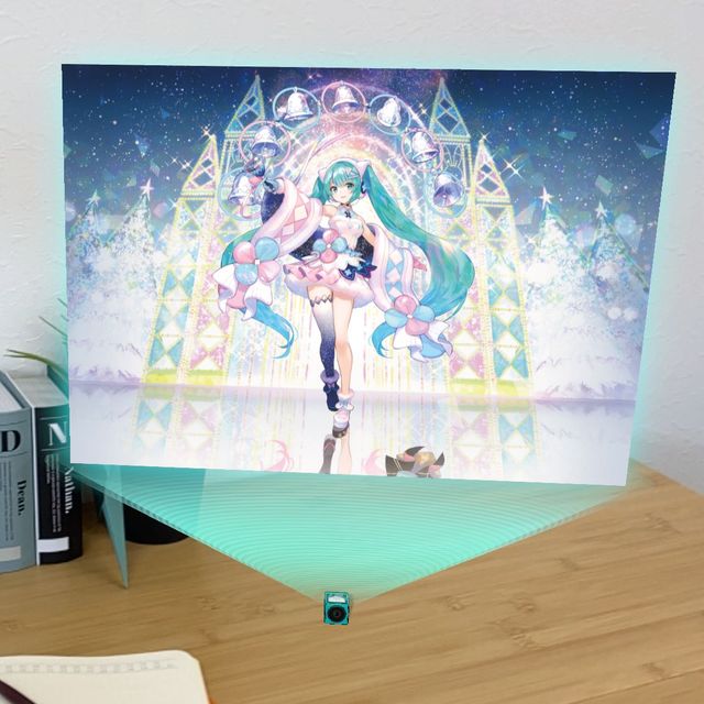 Hatsune Miku 'Magical Mirai 2020' holoposter in Winter