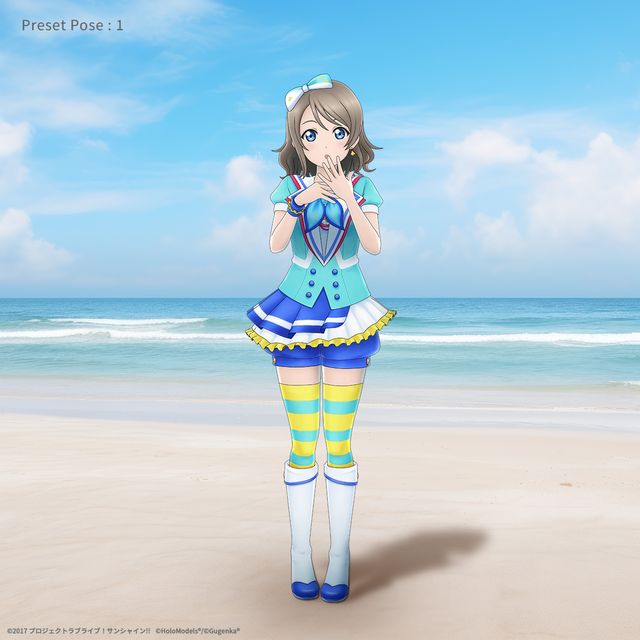 ラブライブサンシャイン Aqours 渡辺曜 腕時計 ラブライブサンシャイン Aqours 渡辺曜 腕時計 ラブライブ