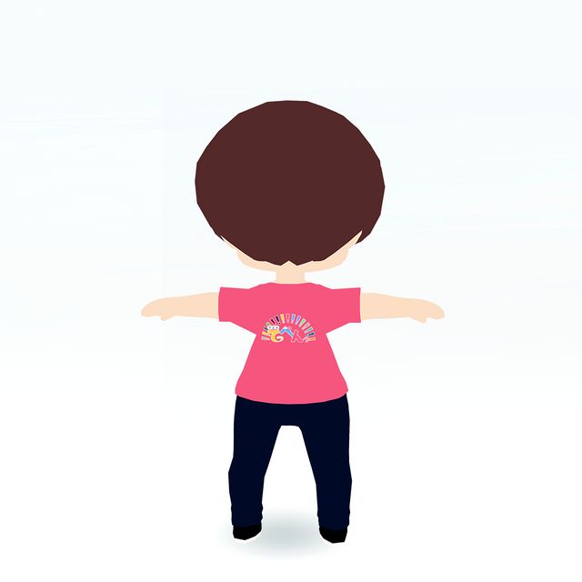 "TEPPEN" Logo T-shirt Costume  Pink ver. (ChibiKetai)_3