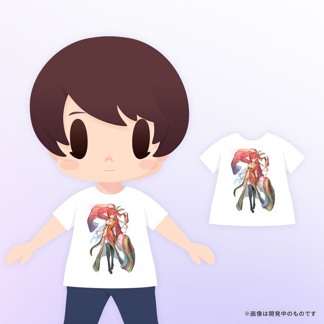 MF Bunko J "Summer School Festival 2022" "神は遊戯に飢えている。" T-shirt costume(Chibiketai)