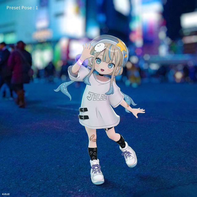 JELEEちゃん ホロモデル本体 『夜のクラゲは泳げない』 | Xマーケット