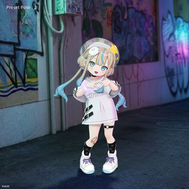JELEEちゃん ホロモデル本体 『夜のクラゲは泳げない』 | Xマーケット