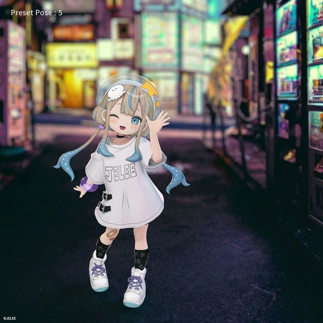 JELEEちゃん ホロモデル本体 『夜のクラゲは泳げない』 | Xマーケット