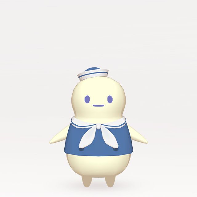 もち助さん セーラーモチポリ | Xマーケット | 世界最大級のXR（AR／VR）グッズストア
