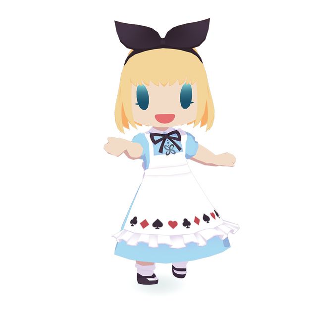 Alice of Wonder ♡ Virtual Tea Party Costume (ChibiKetai)_1