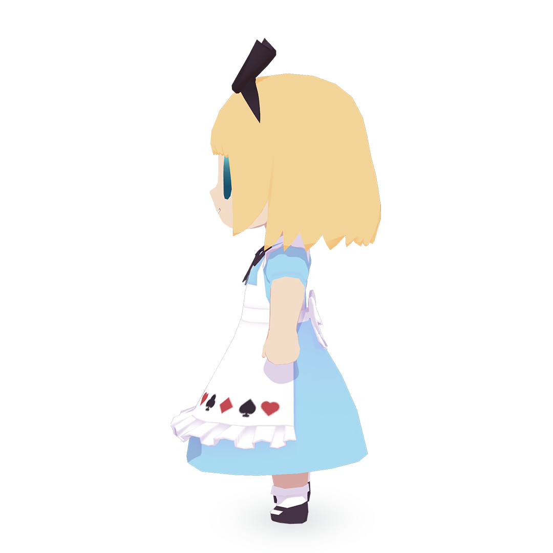 Alice of Wonder ♡ Virtual Tea Party Costume (ChibiKetai)_2